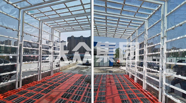 全封閉式工程車工地洗輪機(jī) 全封閉式工程車工地洗輪機(jī)